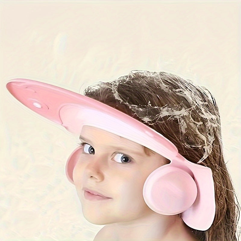 Gorro de ducha impermeable para lavado de cabello, para niños y adultos