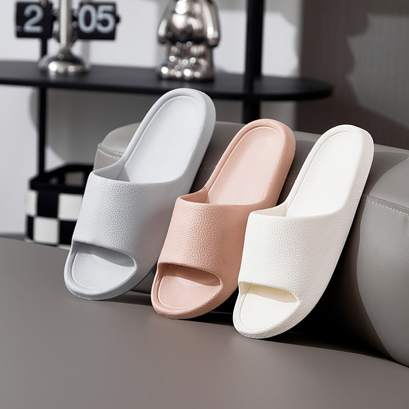 Women's EVA Slide Sandals Solid Color Open Toe Indoor Outdoor