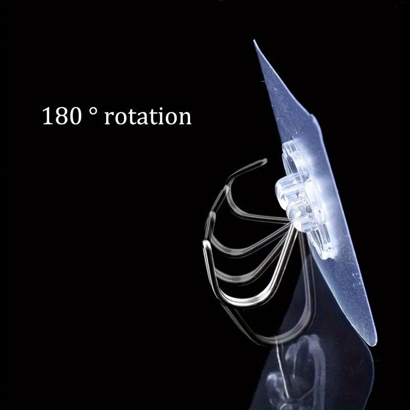 Multi-Functional Single-Head Kitchen Hook with Sticky Backing for Hanging Items