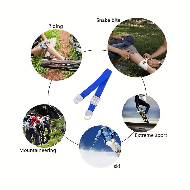 Tourniquet Hemostatic Elastic Band First Aid Kit for Camping Hiking Outdoor Activities