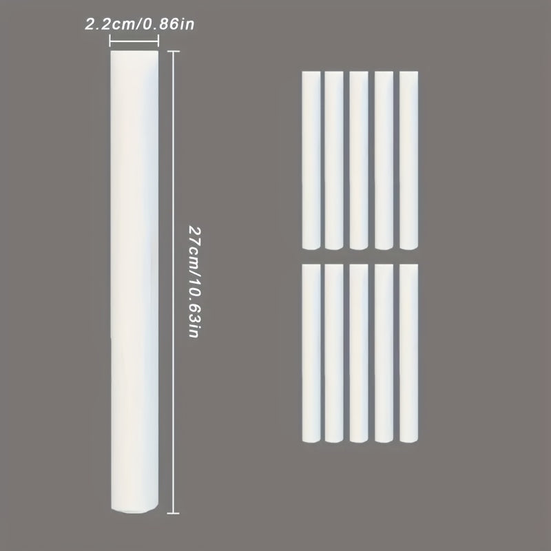 Paquete de 10 correas de funda de espuma blanca para sofá, clips antideslizantes, protección de muebles