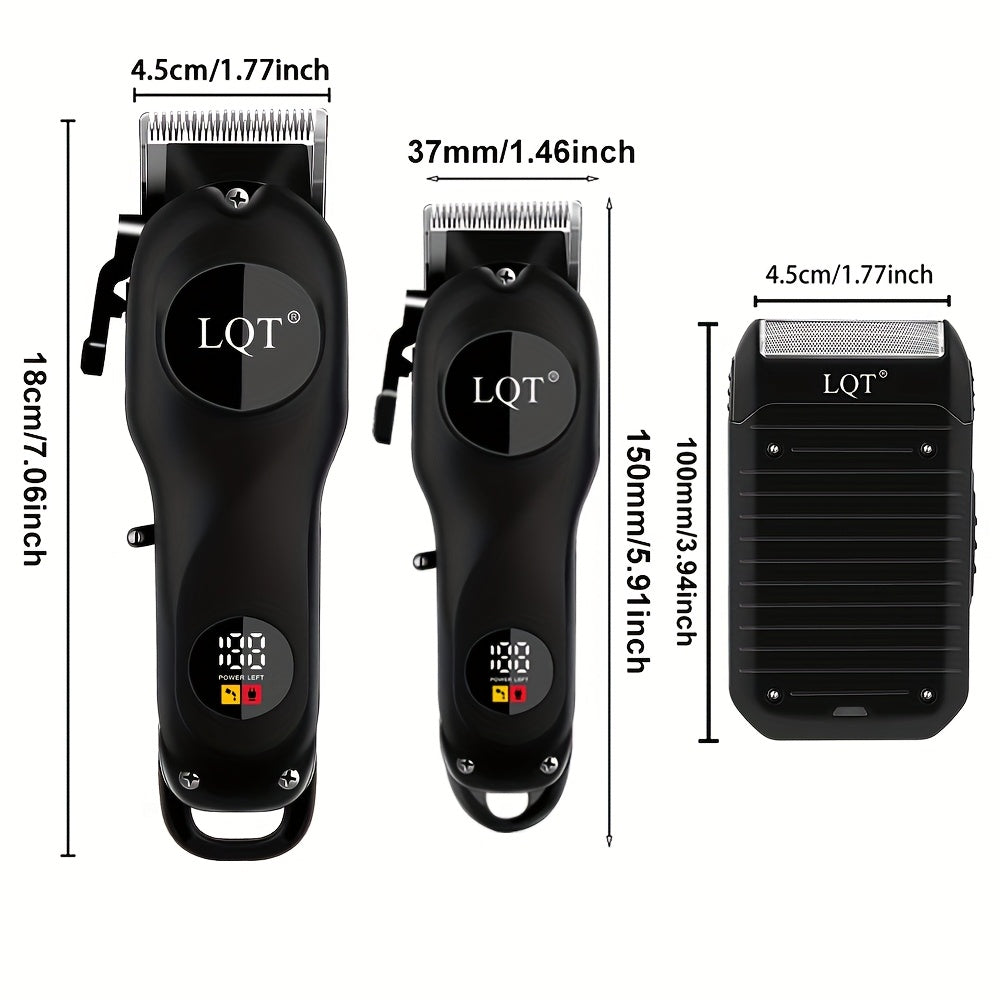 Cordless Hair Clipper Rechargeable Lithium Battery for Home Salon Use