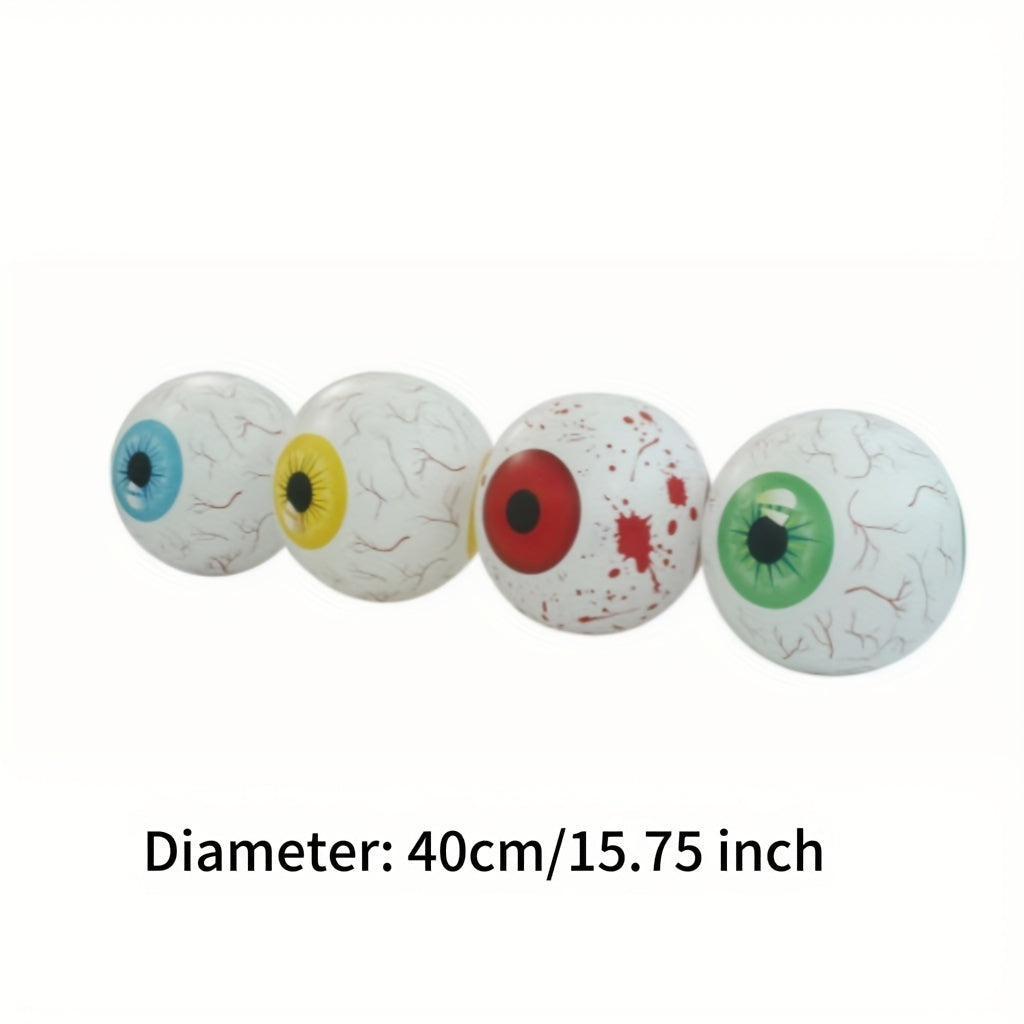 Inflatable Halloween Eyeball Decoration Large PVC Spooky Yard Garden Party
