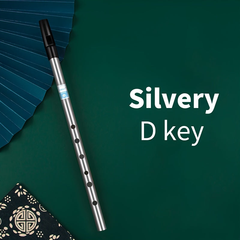 Alüminiy irlandiyalik ohang cho‘qqisi, C/D kalitida, 6 teshik va quti bilan