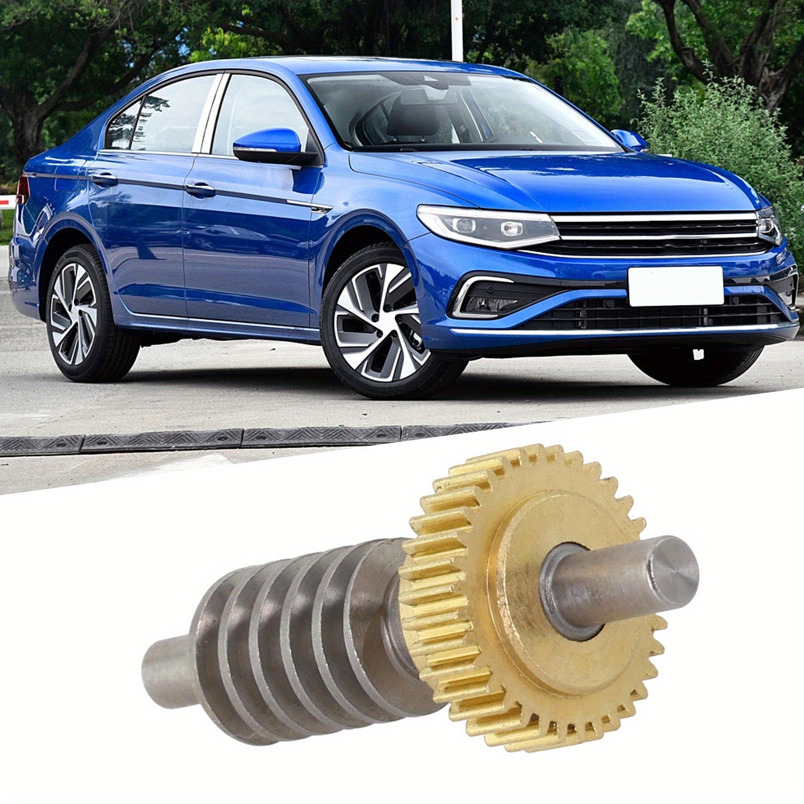 SUV Truck Power Folding Mirror Gear Replacement Matte Finish Right Side