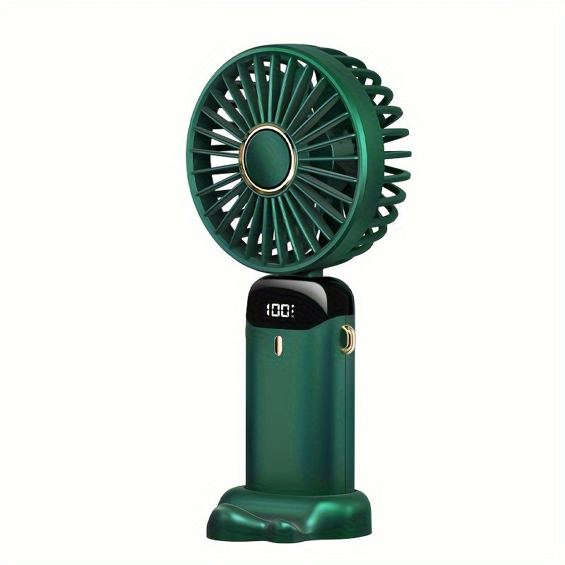 Portable Handheld Fan with Aromatherapy Large Wind Quiet Electric for Outdoor Use
