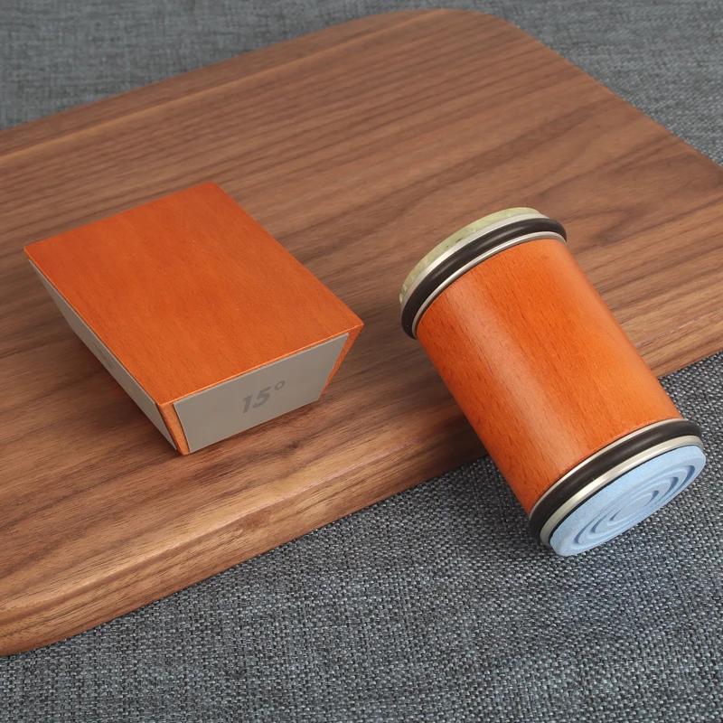 Toʻrtburchak pichoqni silliqlash uchun yogʻochli magnitli rulman va olmos bilan maydalash tizimi