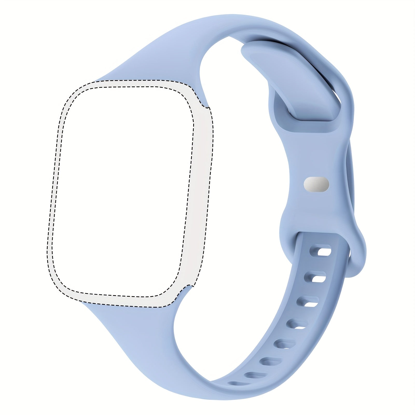 Slim Silicone Watch Bands for Men Women Compatible with Apple Watch Series 1-10 Ultra SE 38mm 40mm 42mm 44mm 45mm 49mm