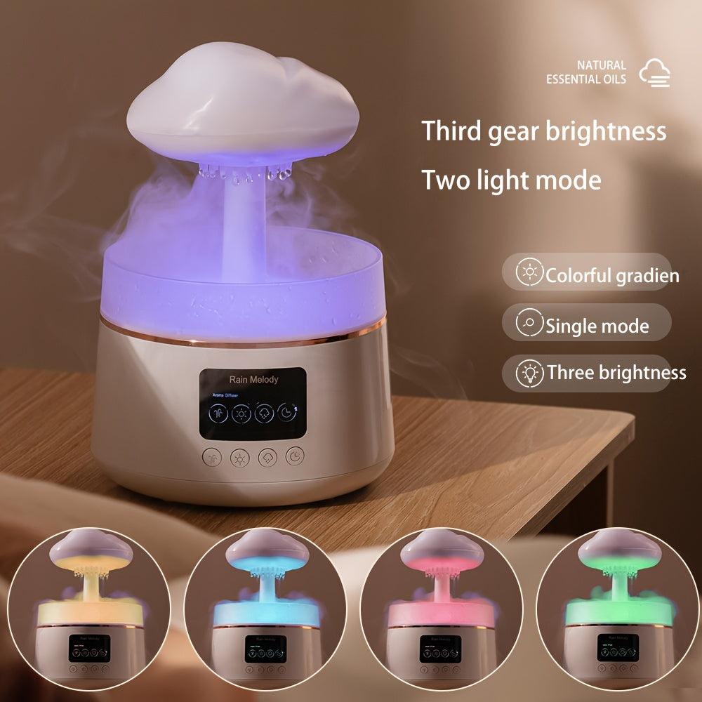 Humidifier Cloud Fragrance Diffuser White Noise Night Light for Home RV