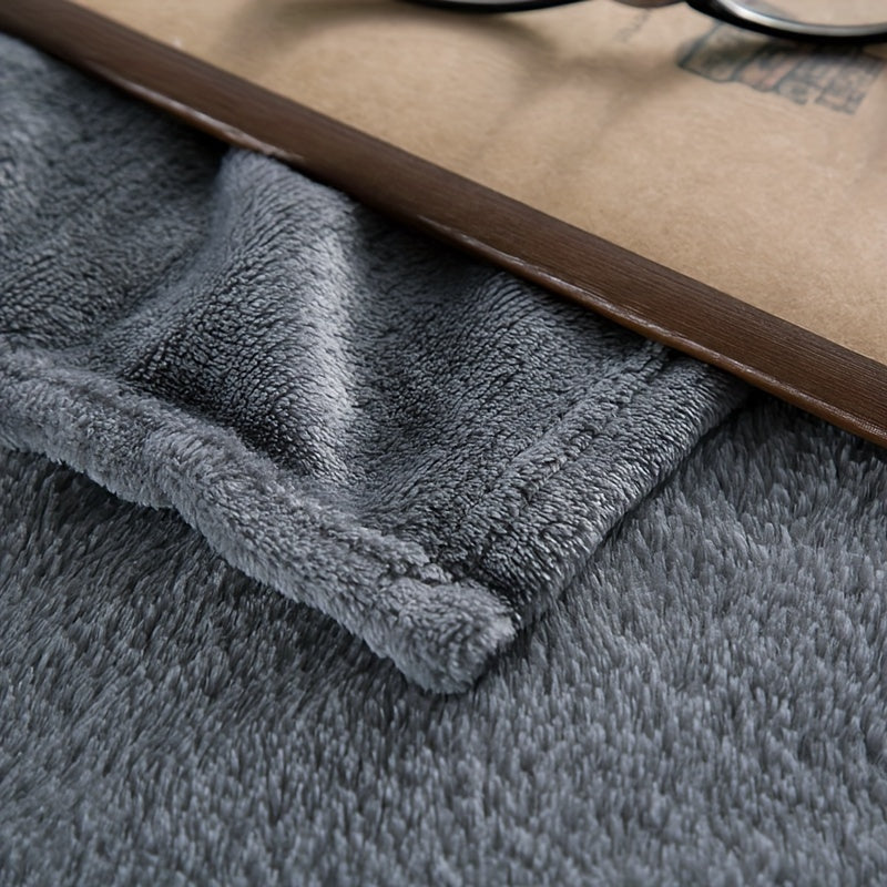 Soft Flannel Blanket for Couch Sofa Bed Camping Travel Cozy Gift