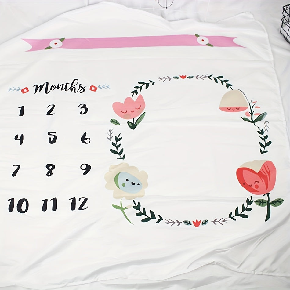 Baby Photo Prop Tulip Background Cloth for Newborns Christmas Halloween Thanksgiving