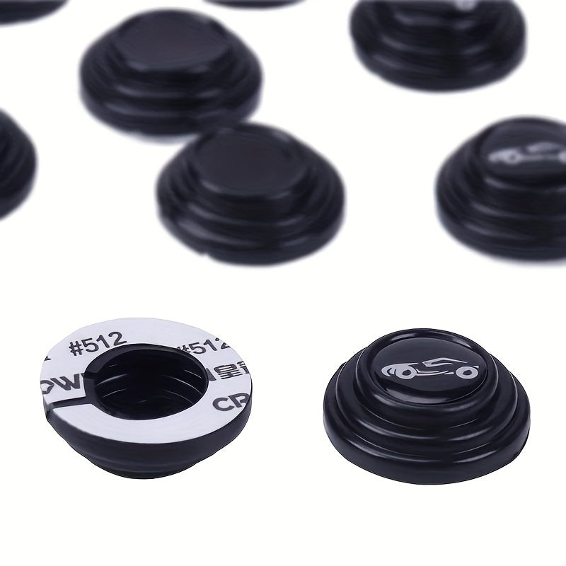 10 dona Silikon Avtomobil eshigi bumper himoyachilari, to‘qnashuvga qarshi tamponlar, avtomobilni himoya qilish uchun