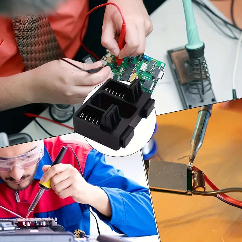 Professional Wire Soldering Clamp Spring-Loaded Adjustable for Electronics Repair