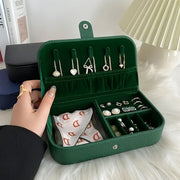 Органайзер для украшений для путешествий для женщин и мужчин, компактный кейс для хранения