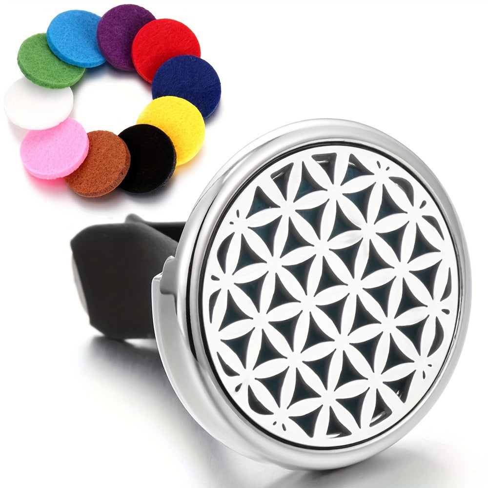 Car Interior Air Freshener Clip Aromatherapy Diffuser Car Vent Clip with Pads