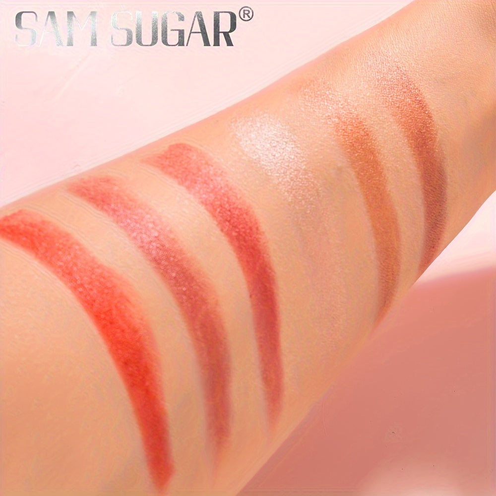 Lápiz de labios mate de terciopelo para mujer, a prueba de agua, de larga duración, en 6 colores