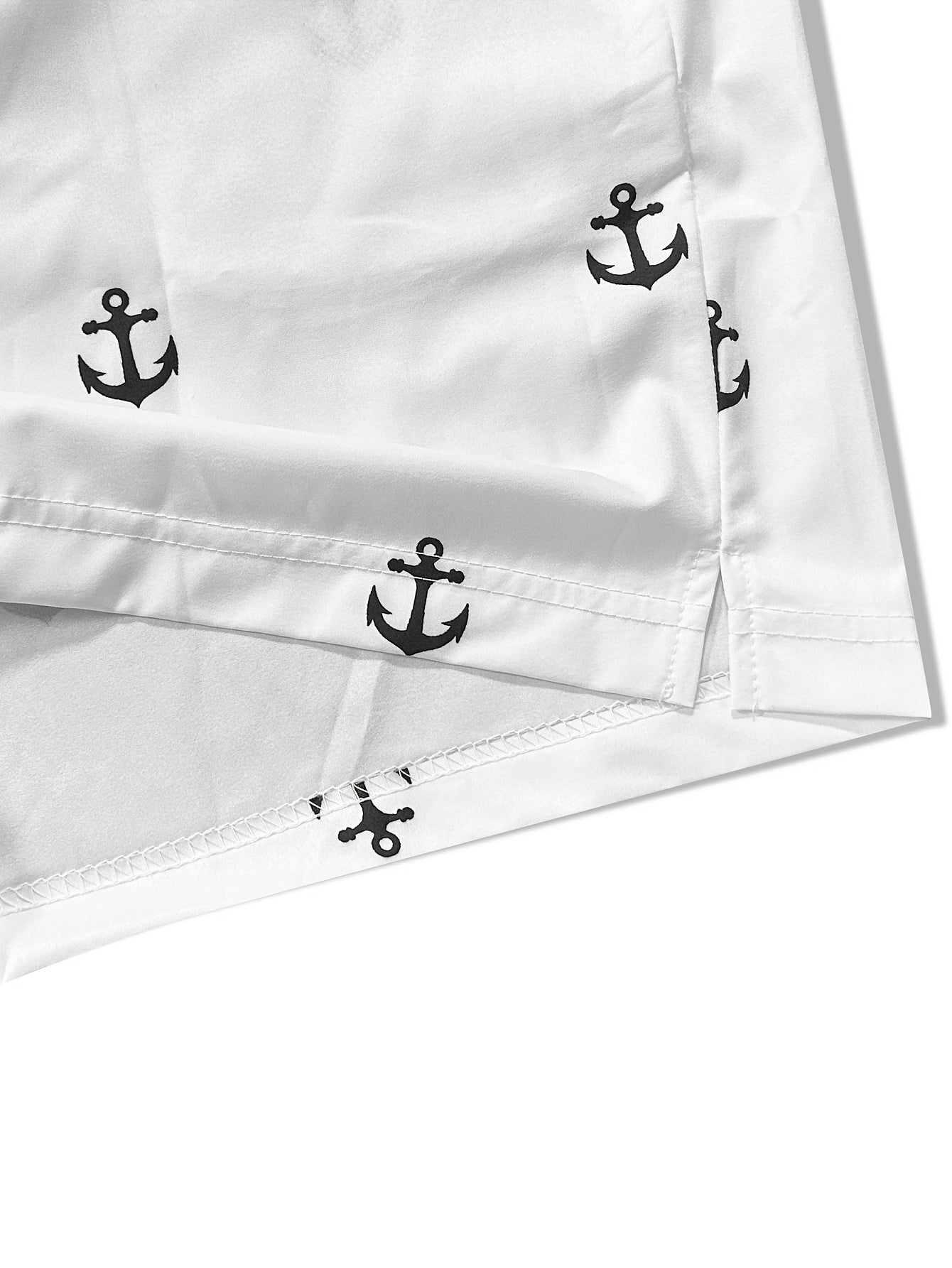 Men's Summer Beach Shorts Print Polyester Regular Fit Vacation Style