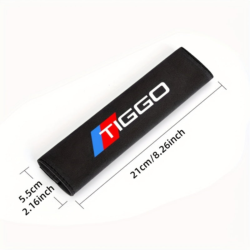 Funda de almohadilla para cinturón de seguridad del coche, suave y de felpa, alivia la presión en el hombro