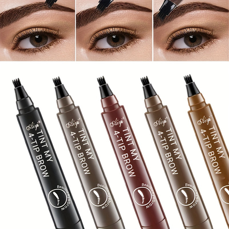Women's Waterproof Eyebrow Pencil Set with 5 Colors
