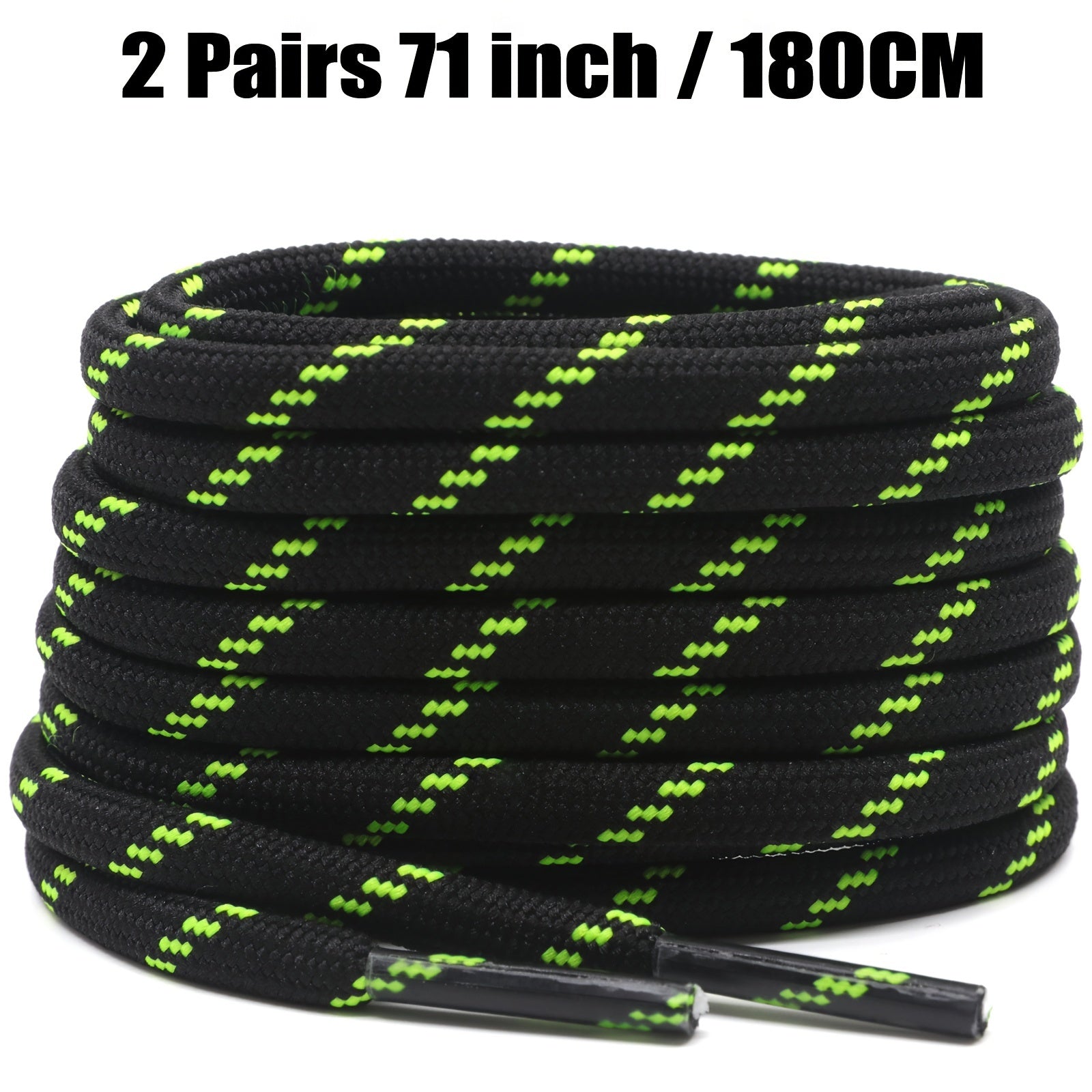 Unisex Thickened Round Climbing Shoe Laces for Hiking and Work Boots