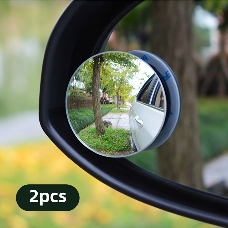 Car Safety Accessories 2pcs 360° Rotatable Blind Spot Mirrors for Vehicles