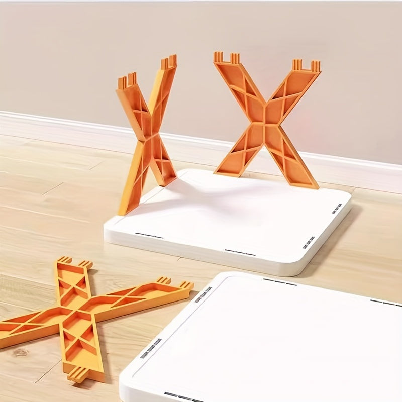 Ko‘p qavatli joyni tejovchi plastik poyabzal tokchasi - Oson yig‘iladigan, yashash xonasi va kirish joyi uchun moslashtiriladigan saqlash yechimi - Ekologik toza dizayn, elektr yoki batareyalar kerak emas