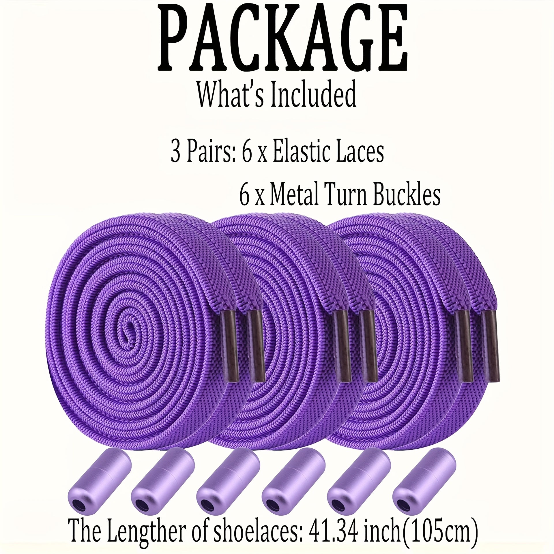 Unisex Elastic Lace-Up Shoelaces 6mm Flat Colorful No-Tie Sports Casual