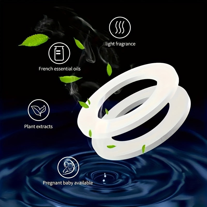 Solar Car Interior Rotation Trim Air Freshener with Paper Scented Tablets