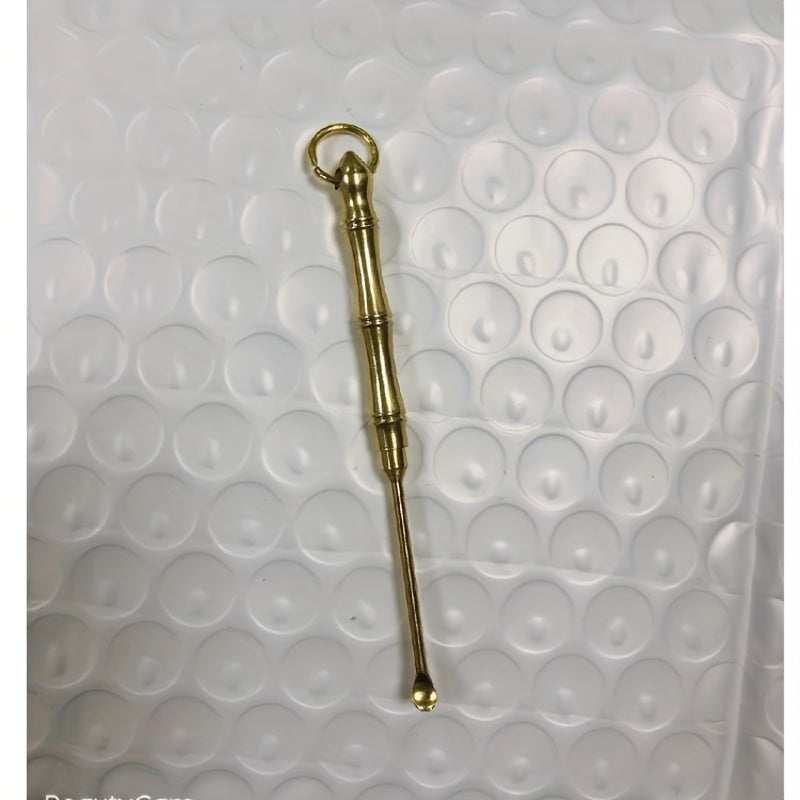 Uniseks mis misli mis va mis cho‘tkasi, eski uslub, oltin rang, 2-in-1 asbob