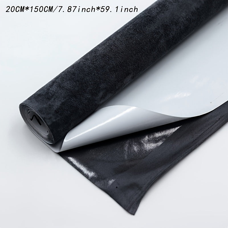 Self-Adhesive Velvet Fabric for Car Interior Roof Decoration Durable Soft Material