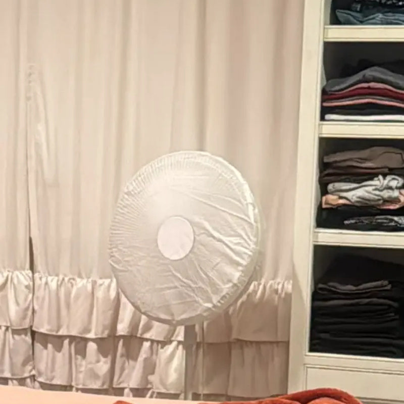 Электрический вентилятор Чехол для пыли Прозрачный складчатый пылезащитный защитный для дома и офиса