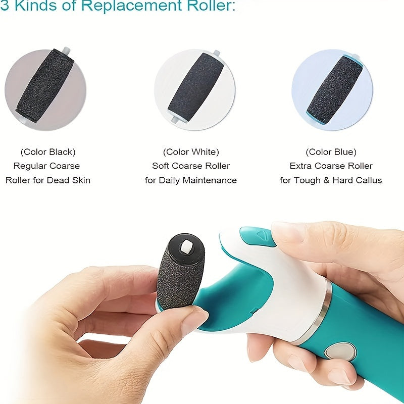 9Pcs Pedi Replacement Roller Set for Electric Foot File Callus Removers