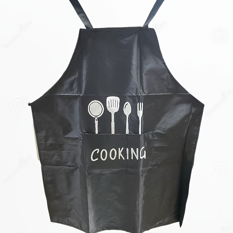 Multi-Functional Water-Resistant Apron with Pockets, Easy to Clean, 69.85cm x 26.8in