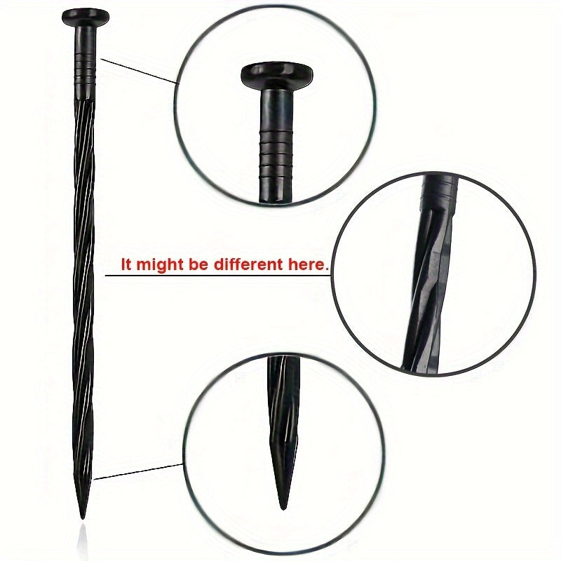 PE Garden Edging Kit 10m Length 5cm Width Lawn Landscape Flower Bed Border