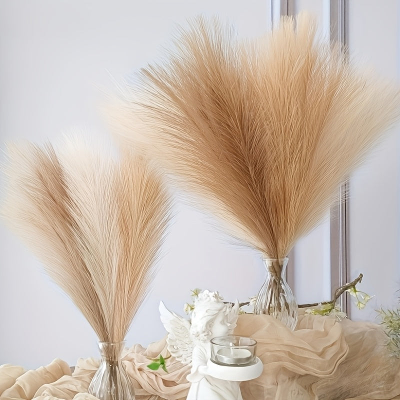 Artificial Reed Grass Decor Pack Fabric Material for Home Weddings Holidays