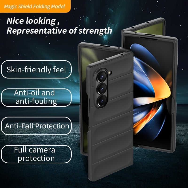 High-Quality Skin Case for Samsung Galaxy Z Fold 3 4 5 6 Anti-Fall Protection