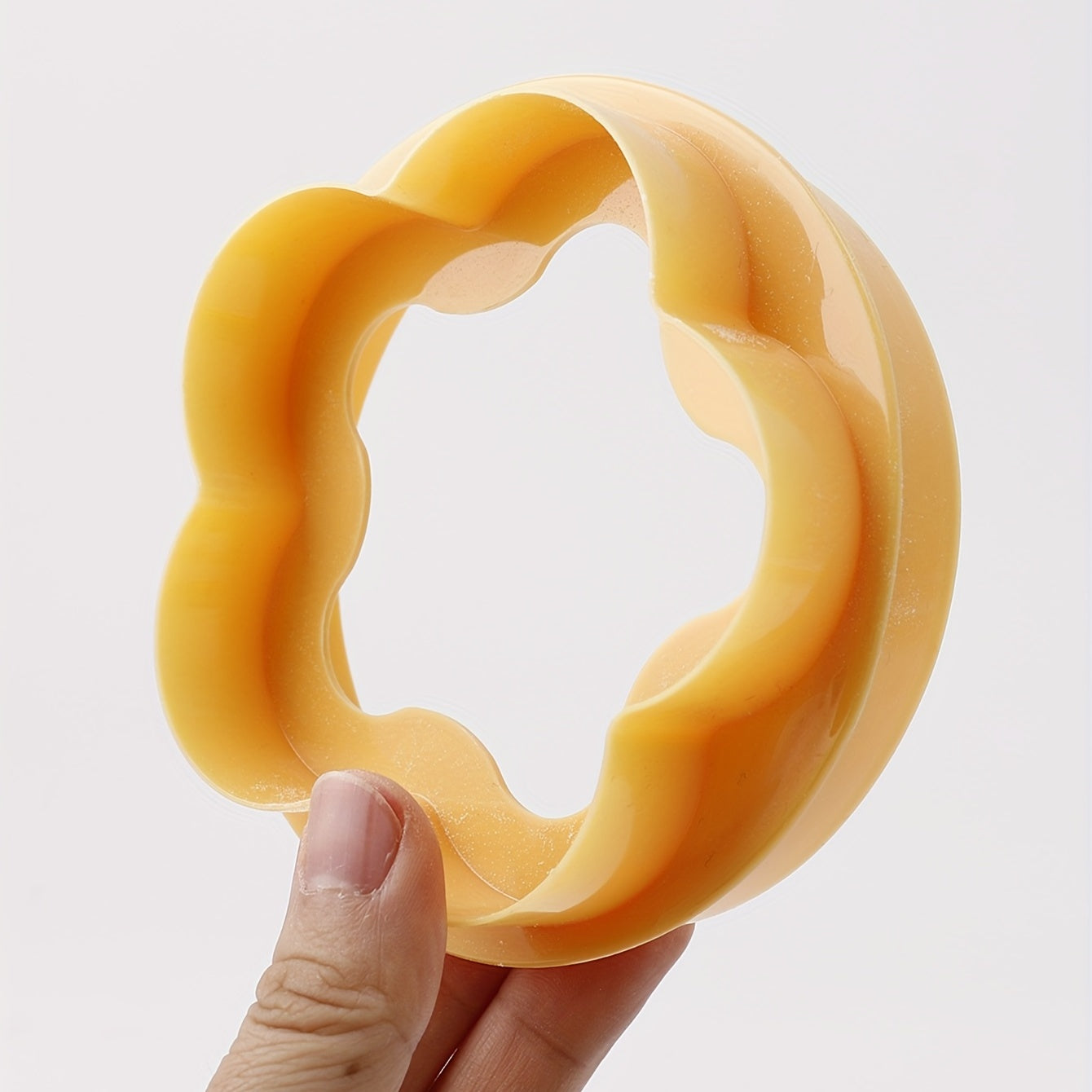 Set of 2 Flower Pastry Cutters and Tart Tamper for Baking Cookies and Biscuits