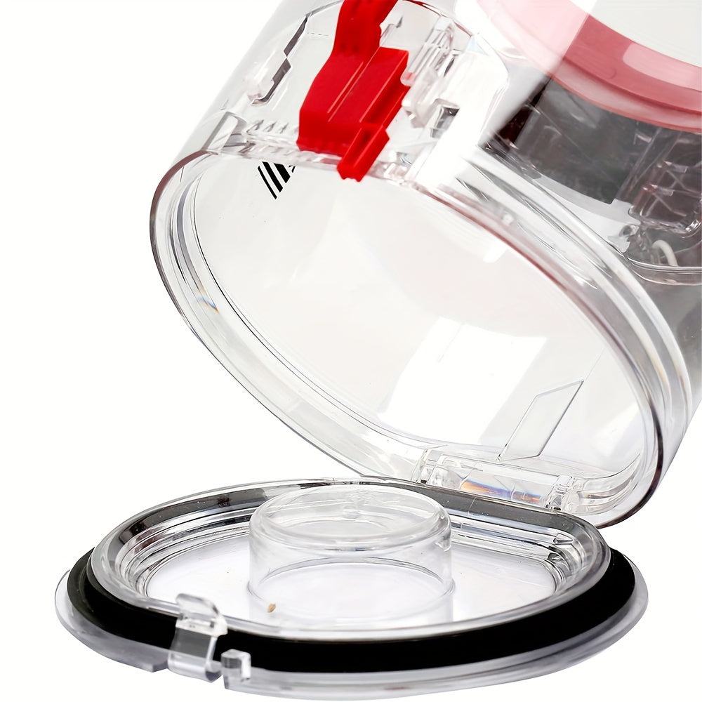 Совместимый пылесборник Dust Bucket с пылесосами Dyson V7 V8. В комплект входит уплотнительное кольцо, крышка и картридж для мусорного контейнера.