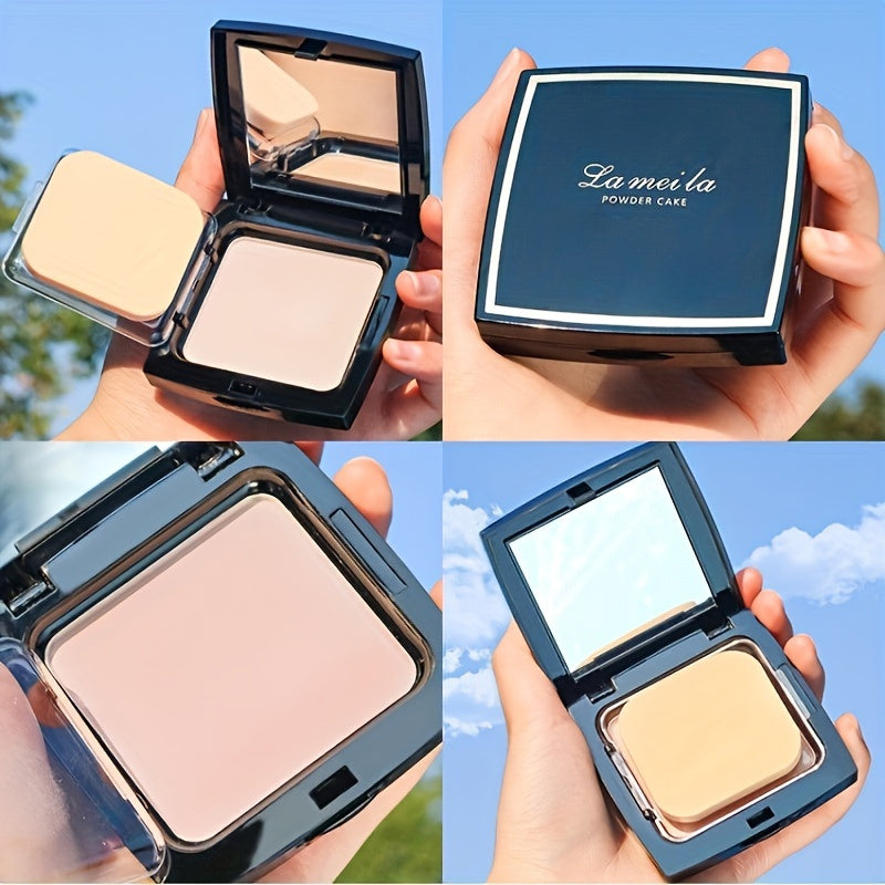 Women Setting Powder Compact Long-Lasting Oil Control Waterproof Natural Finish