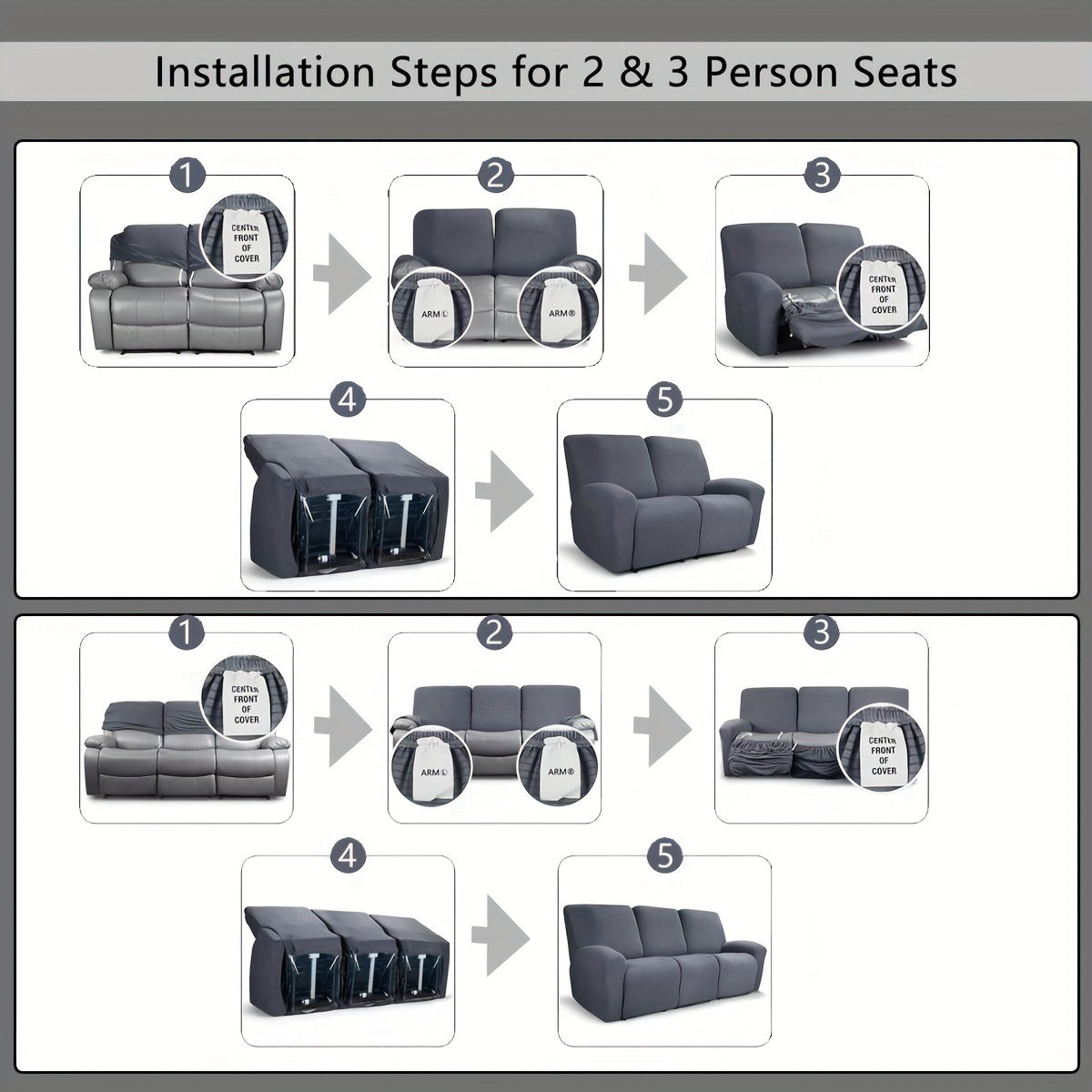 Waterproof Outdoor Sofa Cushion Cover Made from Milk Fiber Fabric