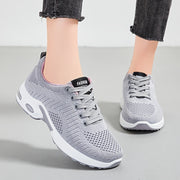 Women's Breathable Mesh Running Shoes Lightweight Cushioned Sneakers