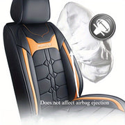 Universal Full Cover Seat Protector for SUVs Black Waterproof Durable