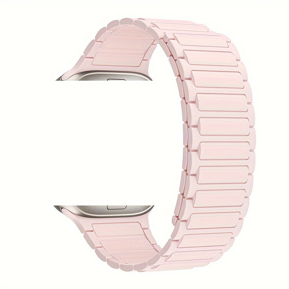 Магнитный силиконовый браслет для IWatch Series 9-3, 44мм-38мм