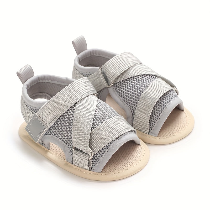 Baby Boys and Girls Soft Sole Non-Slip Walking Shoes Open Toe Casual Lightweight