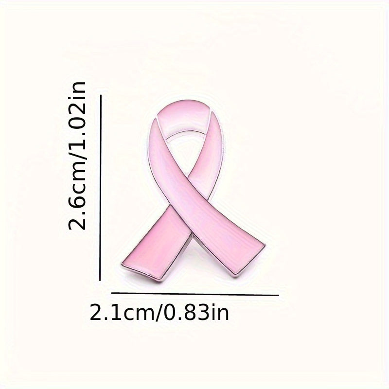 Rangli lenta brosh pinlar 50-to'plam, zink alloy, ko'krak saratoni xabardorligi uchun zargarlik buyumlari