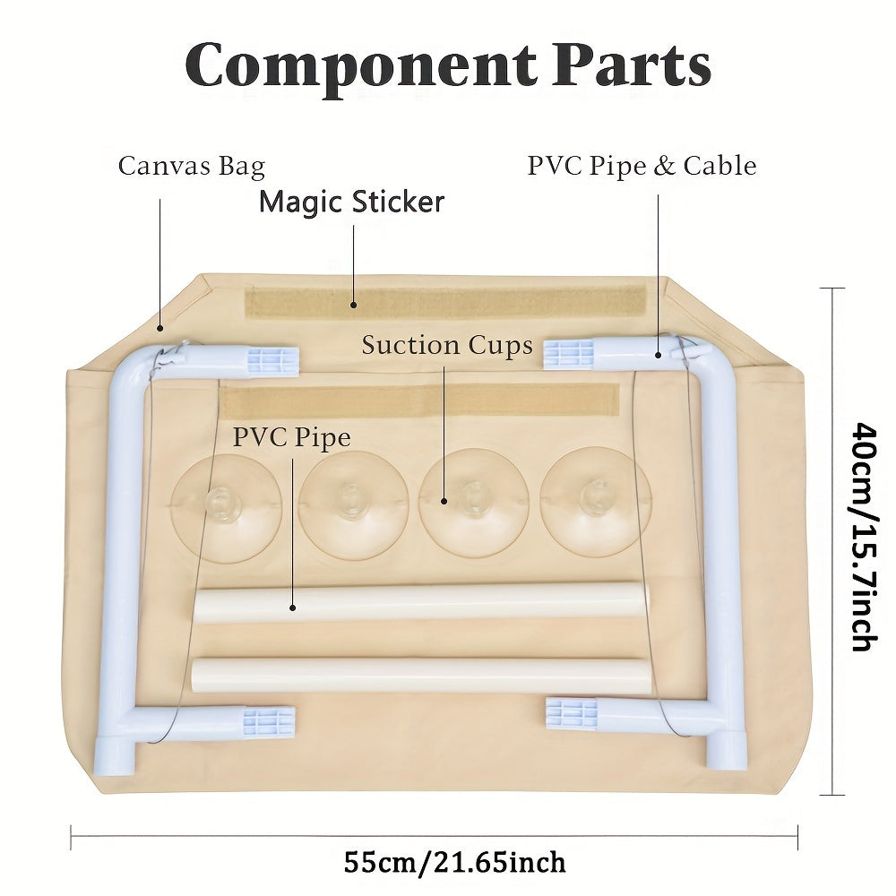Cat Window Hammock Bed Polyester Detachable for Cats