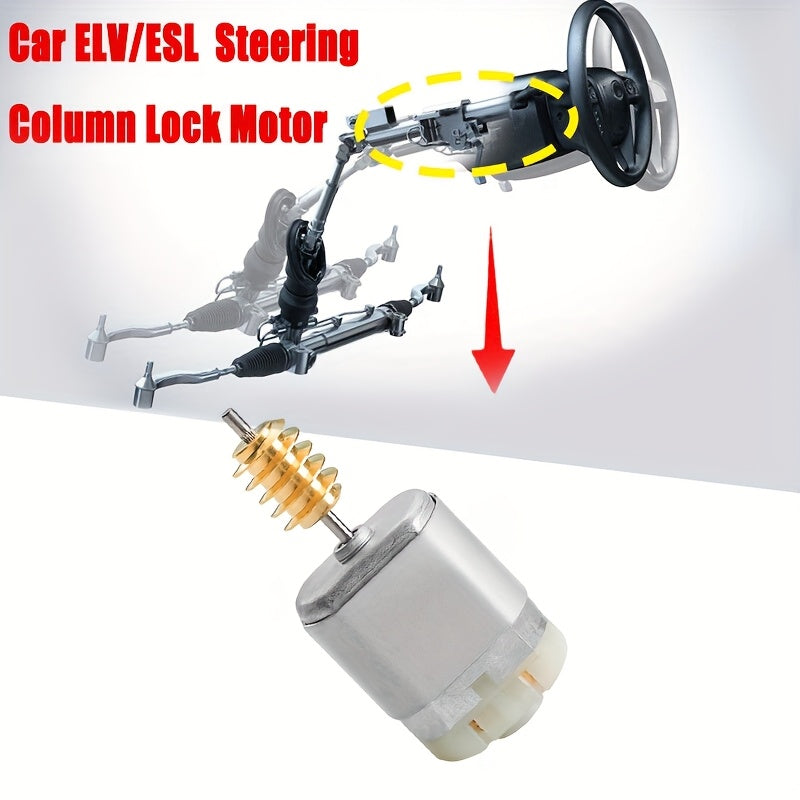 Universal Steering Wheel Locking Gear for Motor Repair Without Battery