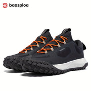 Men's Trail Running Shoes All-Season Breathable Mesh Non-Slip Tire Sole Outdoor Casual