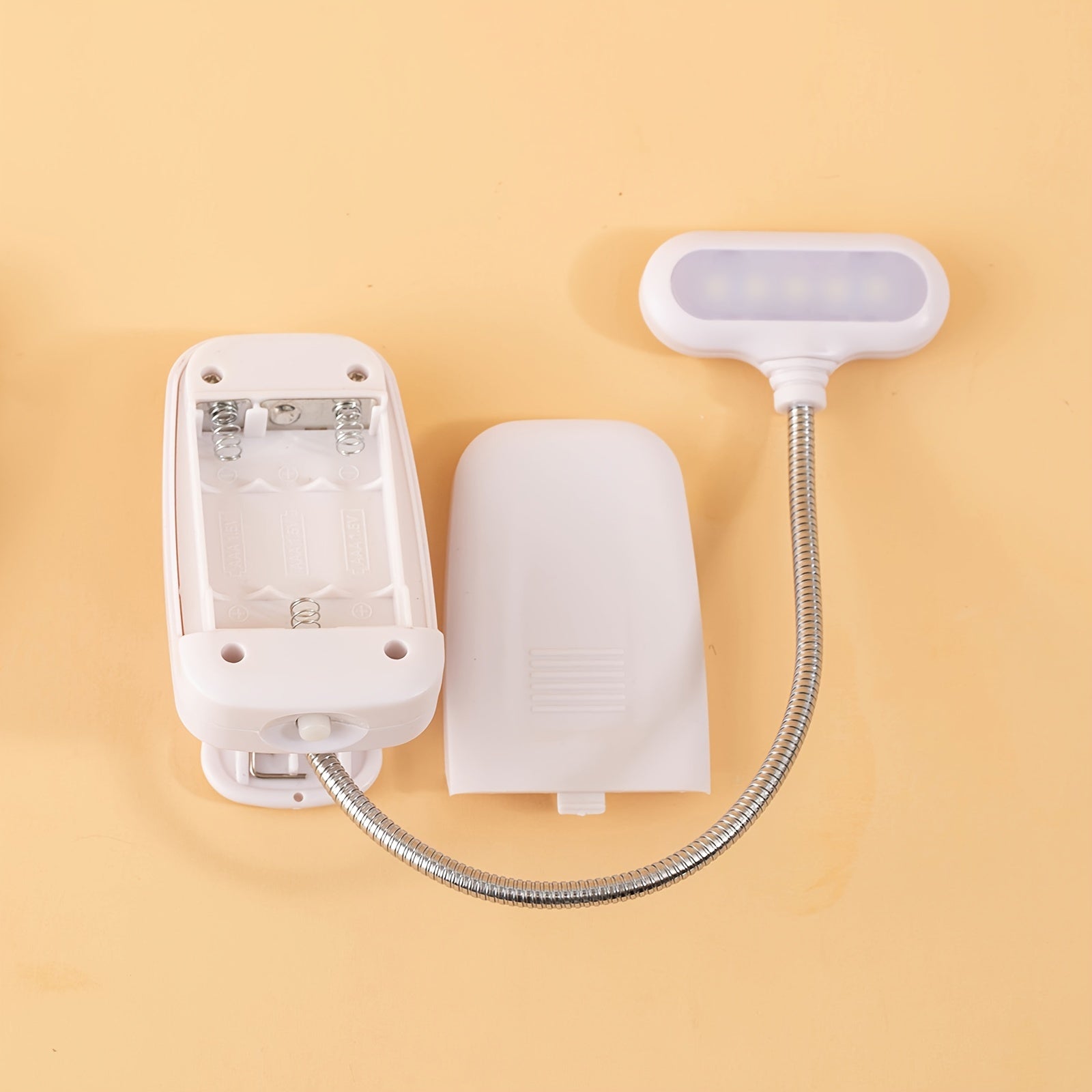 Adjustable Clip-On Book Light for Reading and Camping