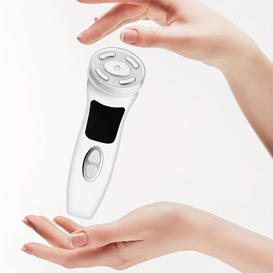 Mini HIFU Facial and Eye Massager for At-Home Skincare and Spa Treatments